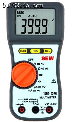 ̨SEW 189 DM ʽñDigital Multimeter