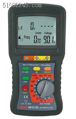 ̨SEW 8012 ELʽRCDDigital RCD Tester